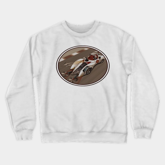 speed racer Crewneck Sweatshirt by dance girl and mousse podcast